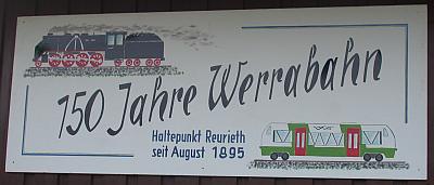 150 Jahre Werrabahn Reurieth