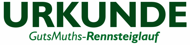 Urkunde GutsMuths-Rennsteiglauf