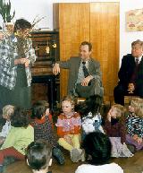 Kindergartenbesuch in Hidburghausen